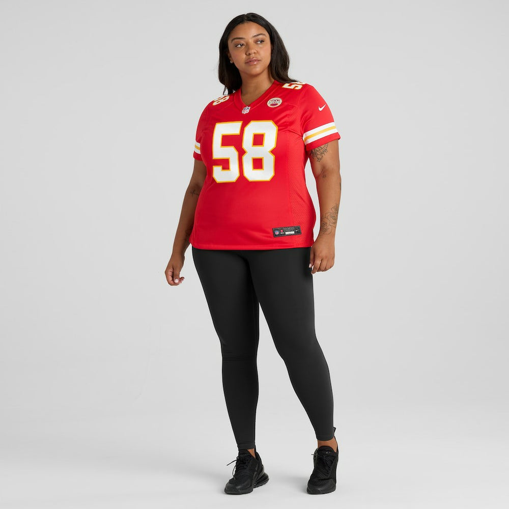 Kansas City Chiefs Derrick Thomas  Women's Game Retired Player Jersey | NFL New