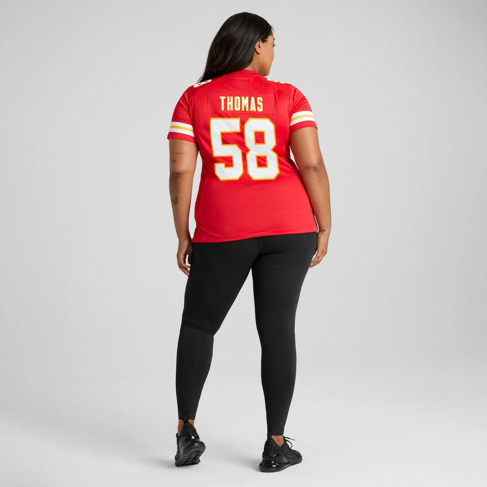 Kansas City Chiefs Derrick Thomas  Women's Game Retired Player Jersey | NFL New
