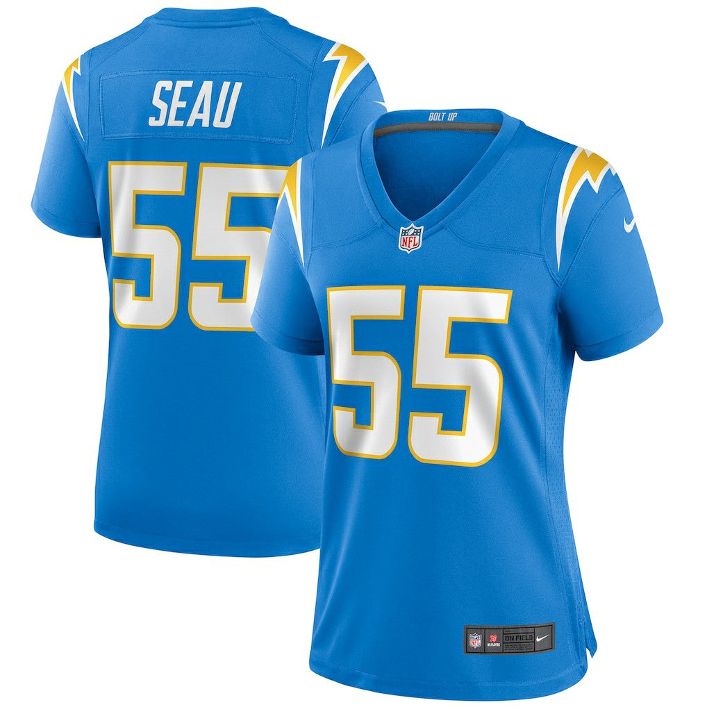 Los Angeles Chargers Junior Seau  Women's Game Retired Player Jersey | NFL Online