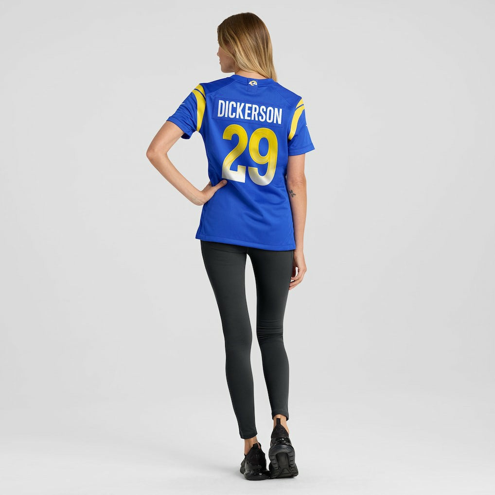 Los Angeles Rams Eric Dickerson  Women's Game Retired Player Jersey | NFL Discount