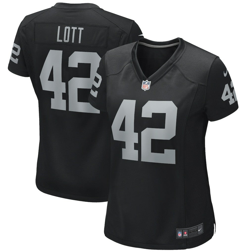 Las Vegas Raiders Ronnie Lott  Women's Game Retired Player Jersey | NFL Sale