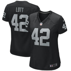 Las Vegas Raiders Ronnie Lott  Women's Game Retired Player Jersey | NFL Sale