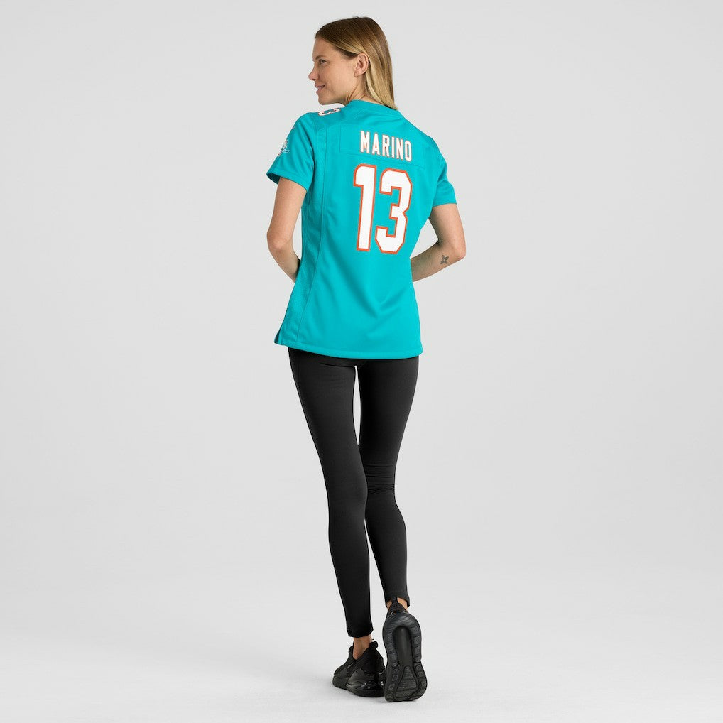 Miami Dolphins Dan Marino  Women's Game Retired Player Jersey | NFL Hot
