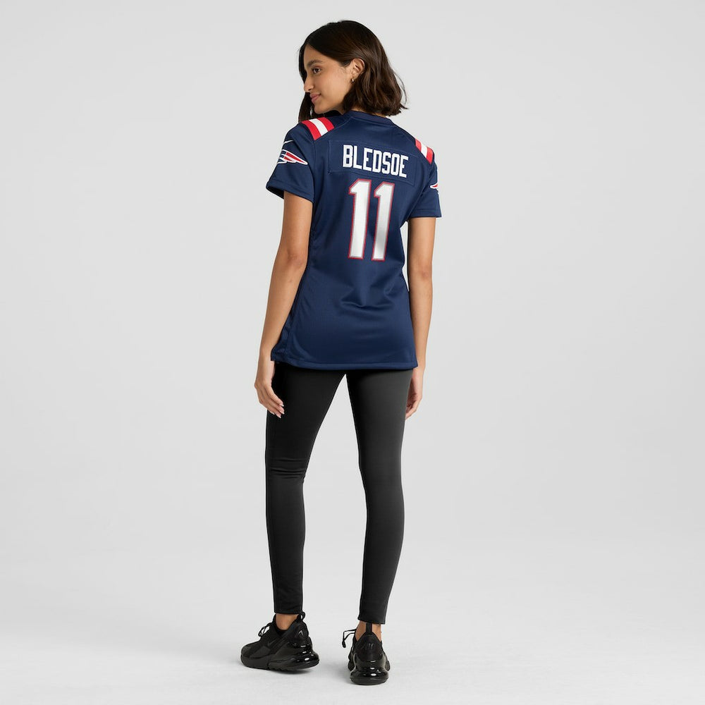 New England Patriots Drew Bledsoe  Women's Game Retired Player Jersey | NFL Hot