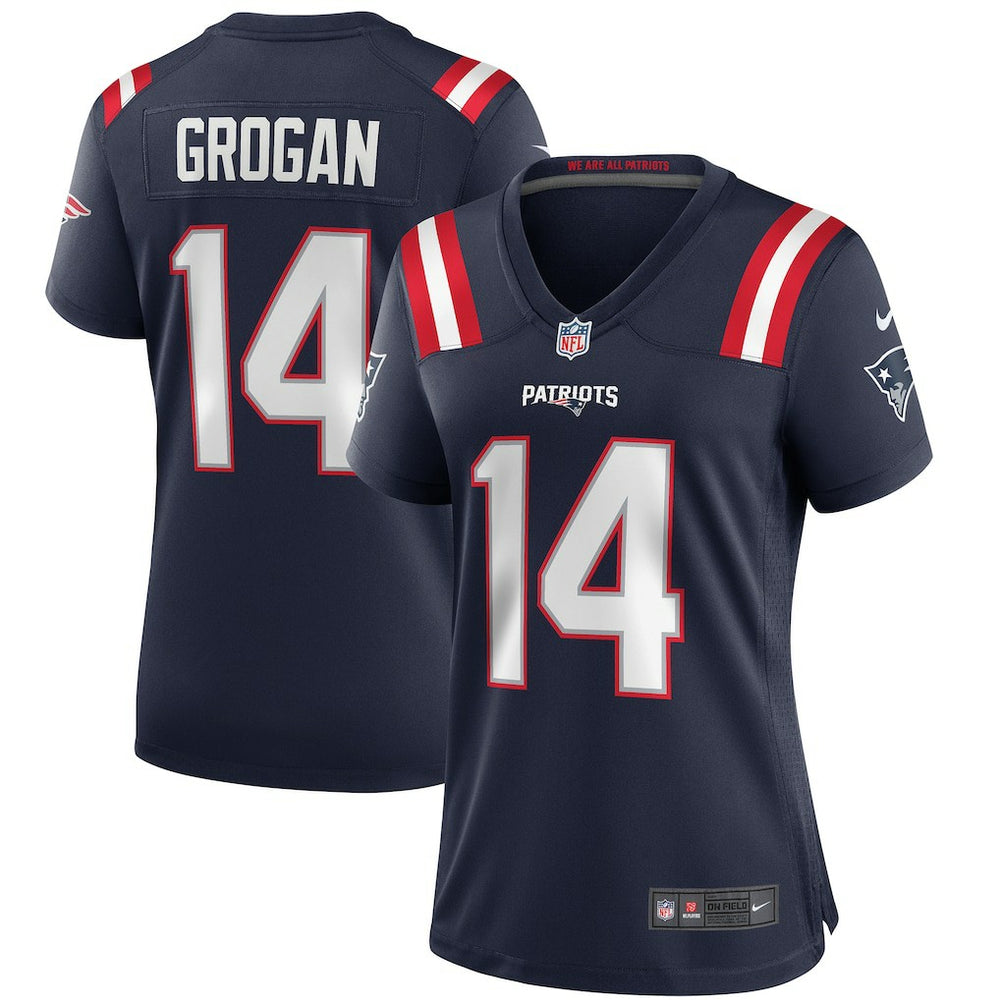 New England Patriots Steve Grogan  Women's Game Retired Player Jersey | NFL Online