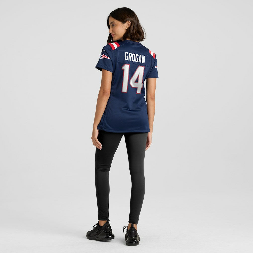 New England Patriots Steve Grogan  Women's Game Retired Player Jersey | NFL Online