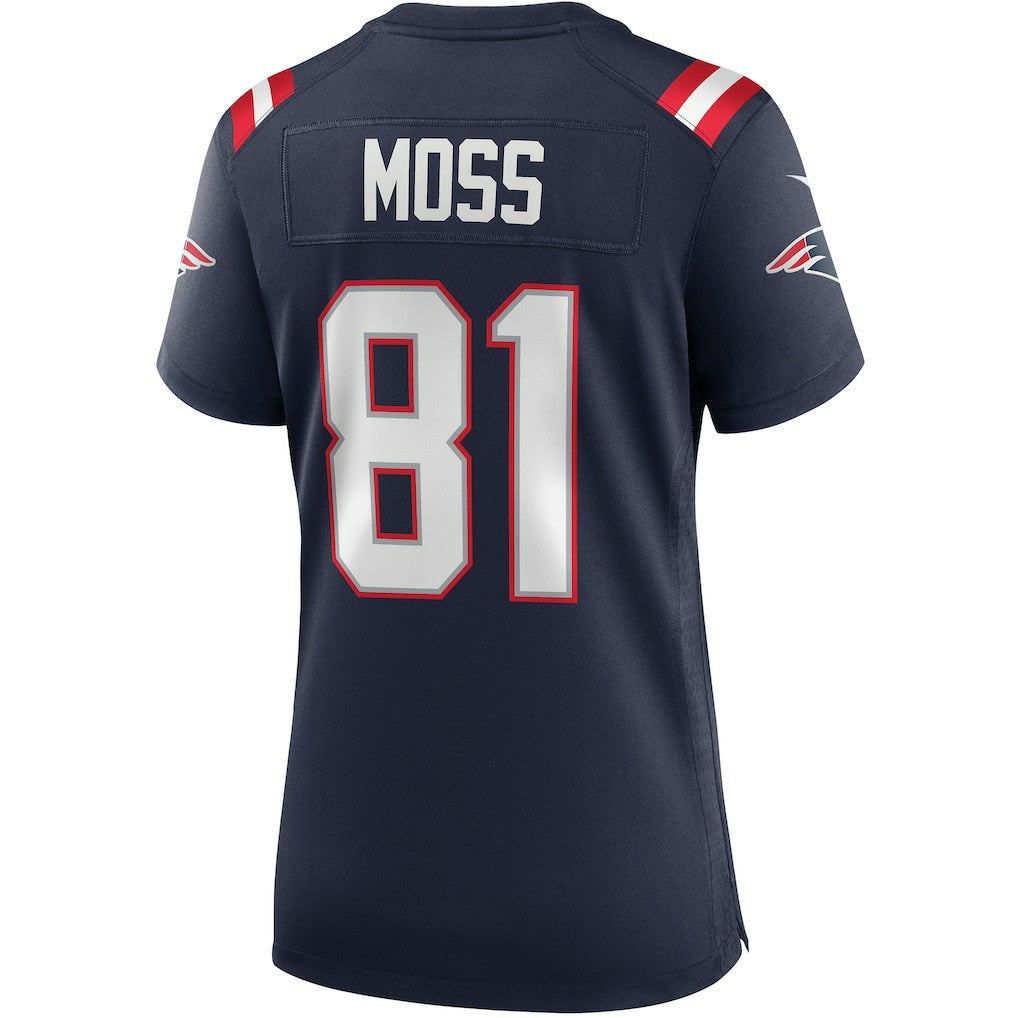 New England Patriots Randy Moss  Women's Game Retired Player Jersey | NFL Online