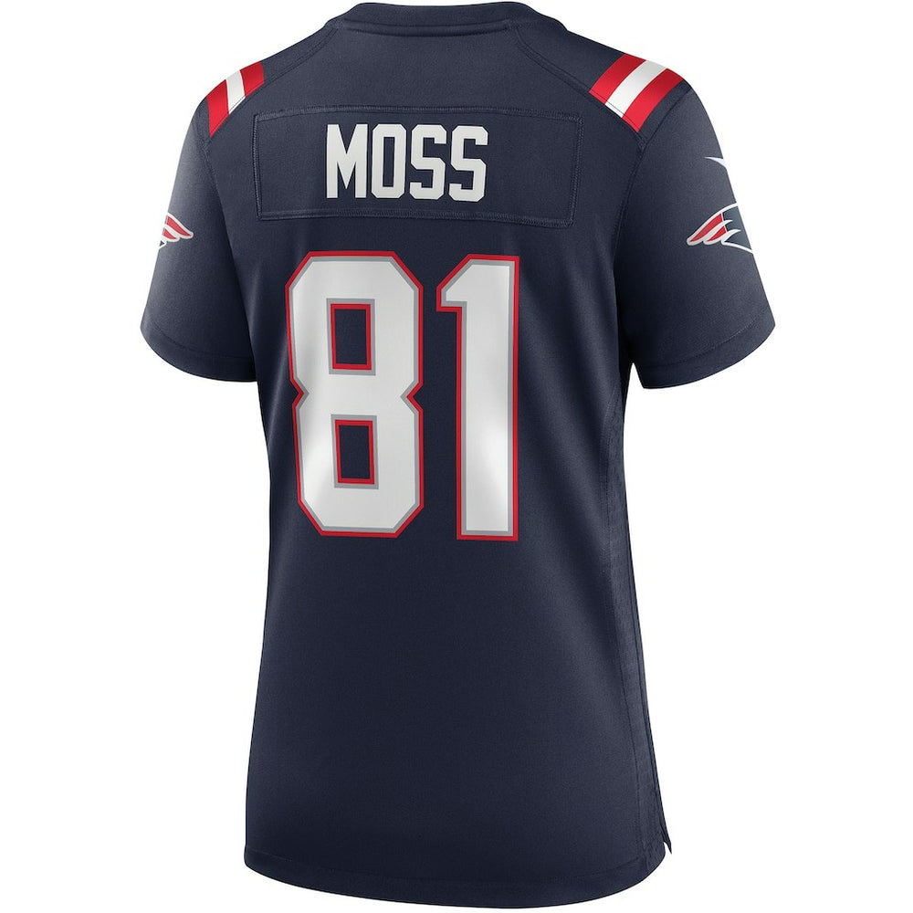 New England Patriots Randy Moss  Women's Game Retired Player Jersey | NFL Online