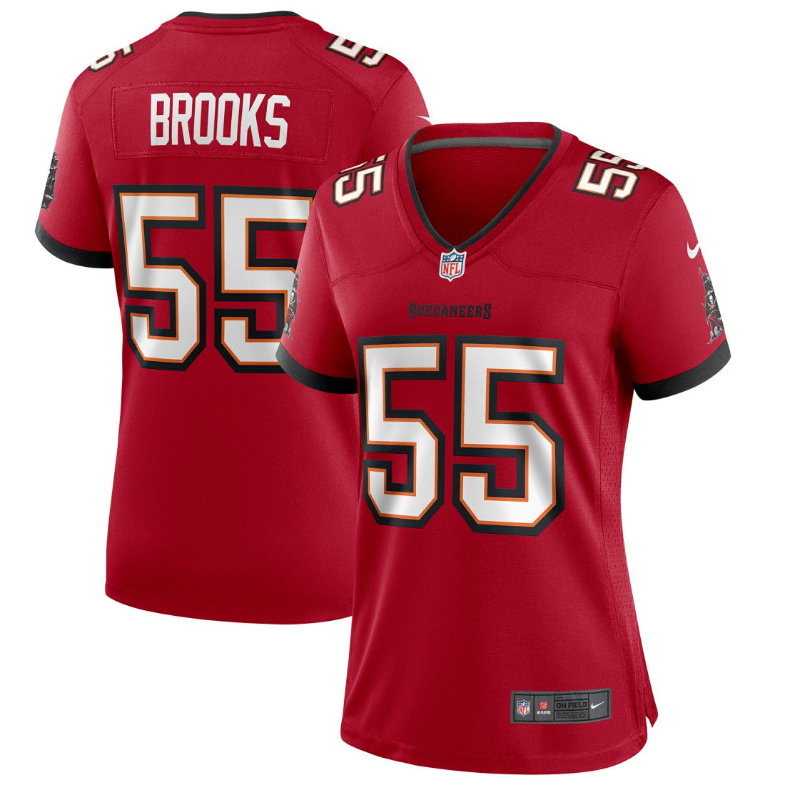 Tampa Bay Buccaneers Derrick Brooks  Women's Game Retired Player Jersey | NFL Outlet