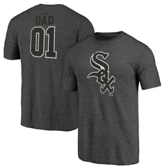 Chicago White Sox Father's Day Greatest Dad Tri-Blend T-Shirt - MLB T-shirts