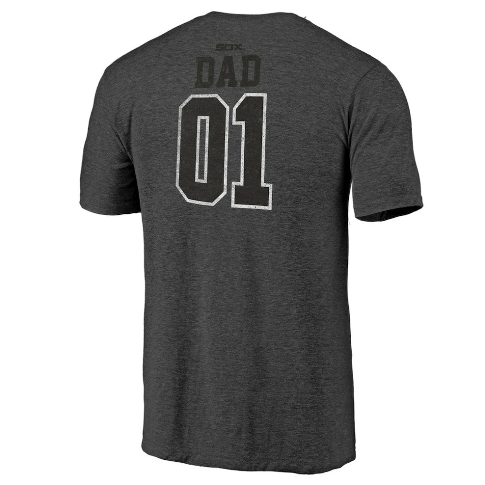 Chicago White Sox Father's Day Greatest Dad Tri-Blend T-Shirt - MLB T-shirts