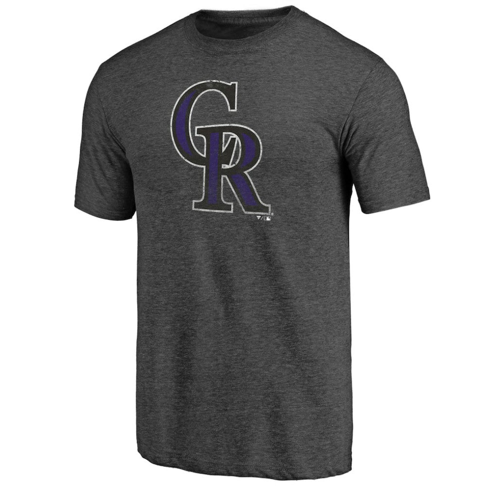 Colorado Rockies Father's Day Greatest Dad Tri-Blend T-Shirt - MLB T-shirts