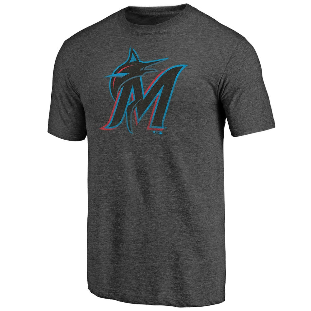 Miami Marlins Father's Day Greatest Dad Tri-Blend T-Shirt - MLB T-shirts