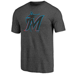 Miami Marlins Father's Day Greatest Dad Tri-Blend T-Shirt - MLB T-shirts