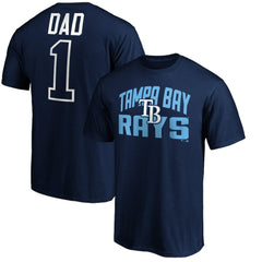Tampa Bay Rays Father's Day #1 Dad T-Shirt - MLB T-shirts
