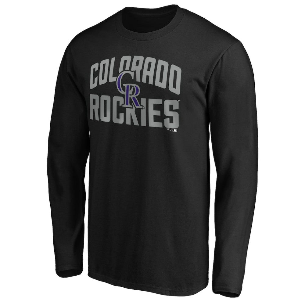 Colorado Rockies Father's Day #1 Dad Long Sleeve T-Shirt - MLB T-shirts