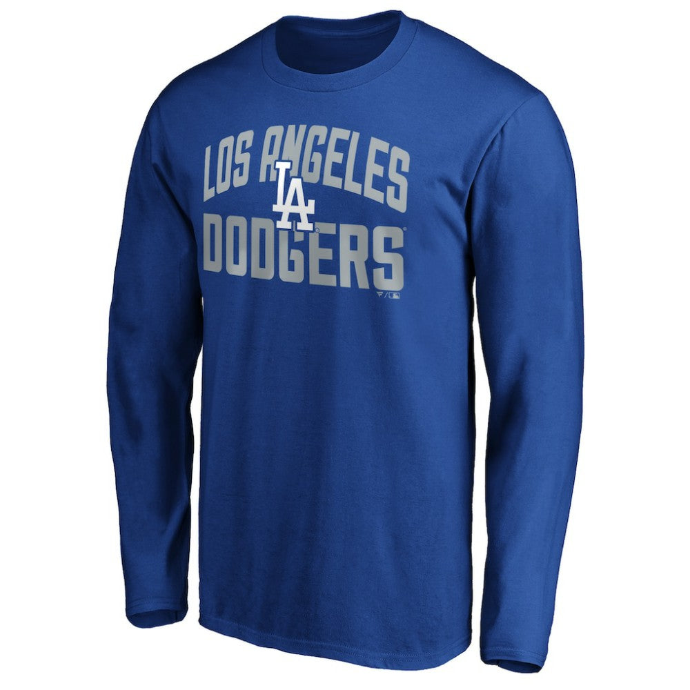 Los Angeles Dodgers Father's Day #1 Dad Long Sleeve T-Shirt - MLB T-shirts