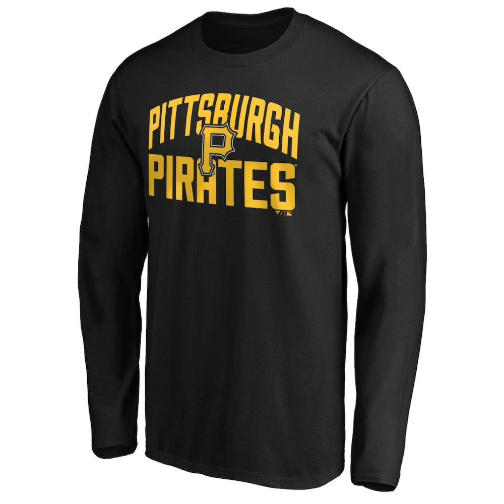 Pittsburgh Pirates Father's Day #1 Dad Long Sleeve T-Shirt - MLB T-shirts