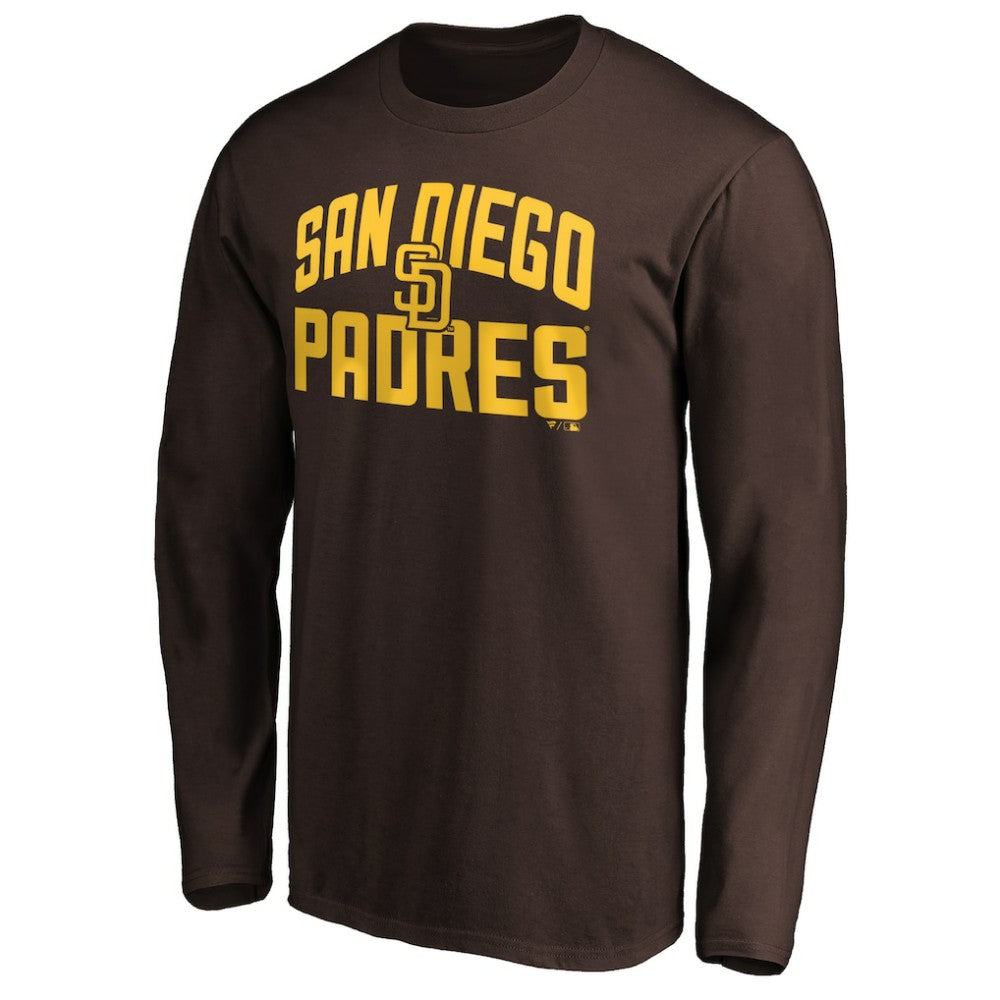 San Diego Padres Father's Day #1 Dad Long Sleeve T-Shirt - MLB T-shirts