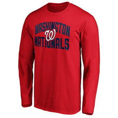 Washington Nationals Father's Day #1 Dad Long Sleeve T-Shirt - MLB T-shirts