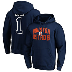 Houston Astros Father's Day #1 Dad Pullover Hoodie - MLB Hoodies