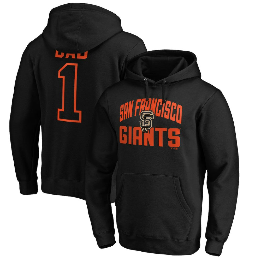 San Francisco Giants Father's Day #1 Dad Pullover Hoodie - MLB Hoodies