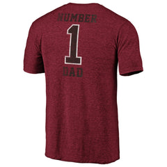 Arizona Cardinals #1 Dad Team Logo T-Shirt | NFL On sale