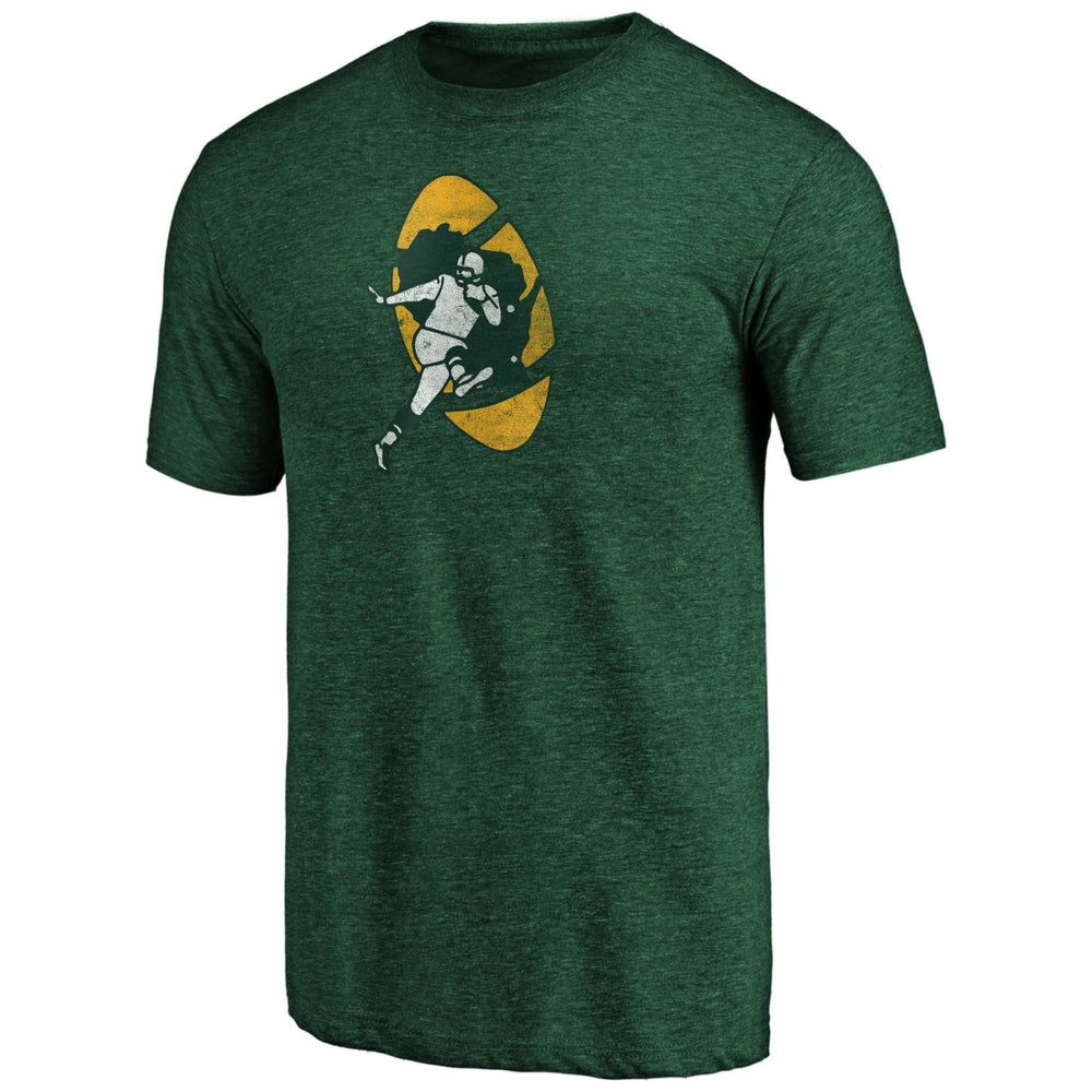 Green Bay Packers #1 Dad Team Logo T-Shirt | NFL Discount