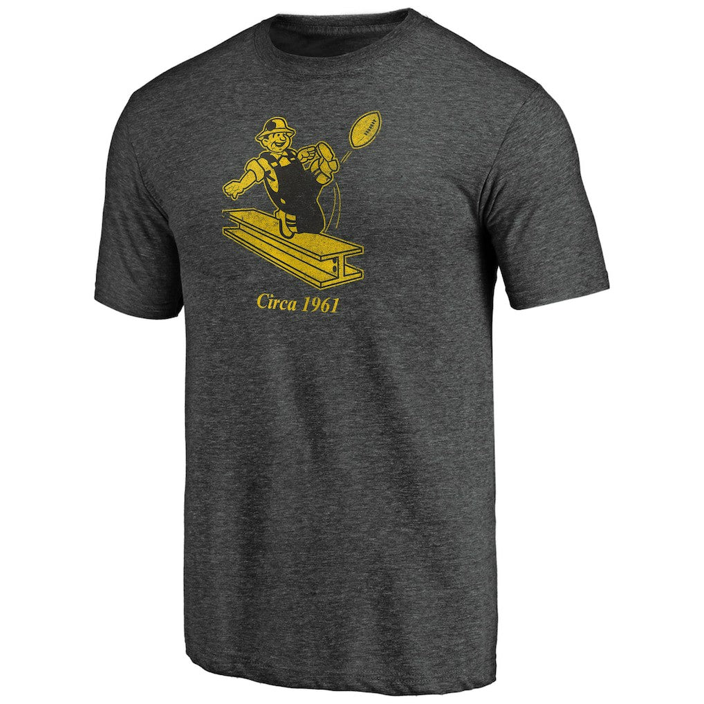 Pittsburgh Steelers #1 Dad Team Logo T-Shirt | NFL Discount