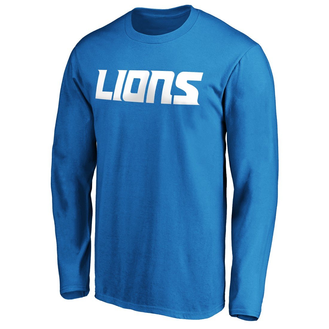 Detroit Lions #1 Dad Long Sleeve Team Logo T-Shirt | NFL Online