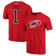 Carolina Hurricanes Greatest Dad Tri-Blend T-Shirt -  NHL T-shirts