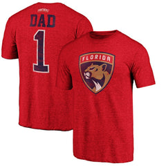 Florida Panthers Greatest Dad Tri-Blend T-Shirt -  NHL T-shirts