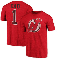 New Jersey Devils Greatest Dad Tri-Blend T-Shirt -  NHL T-shirts