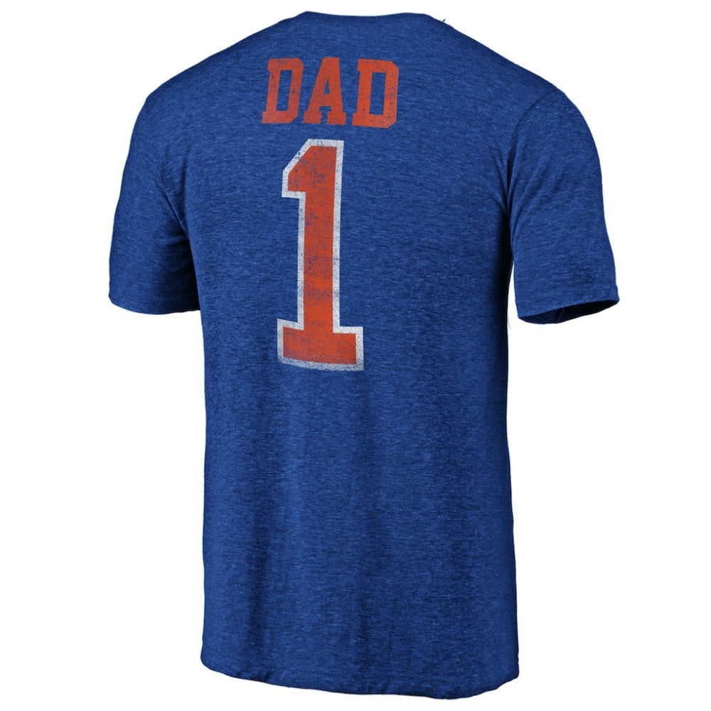 New York Islanders Greatest Dad Tri-Blend T-Shirt -  NHL T-shirts