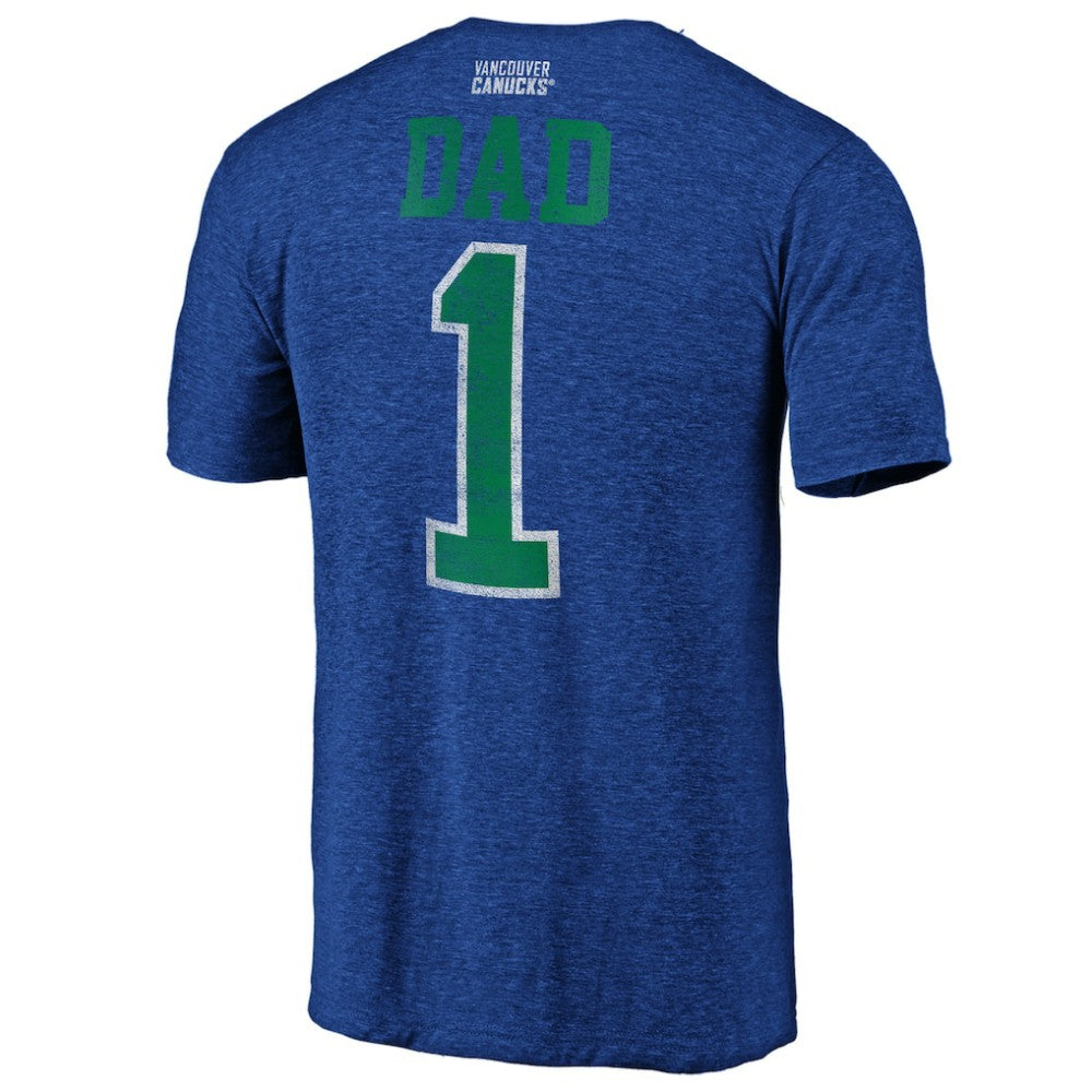 Vancouver Canucks Greatest Dad Tri-Blend T-Shirt -  NHL T-shirts