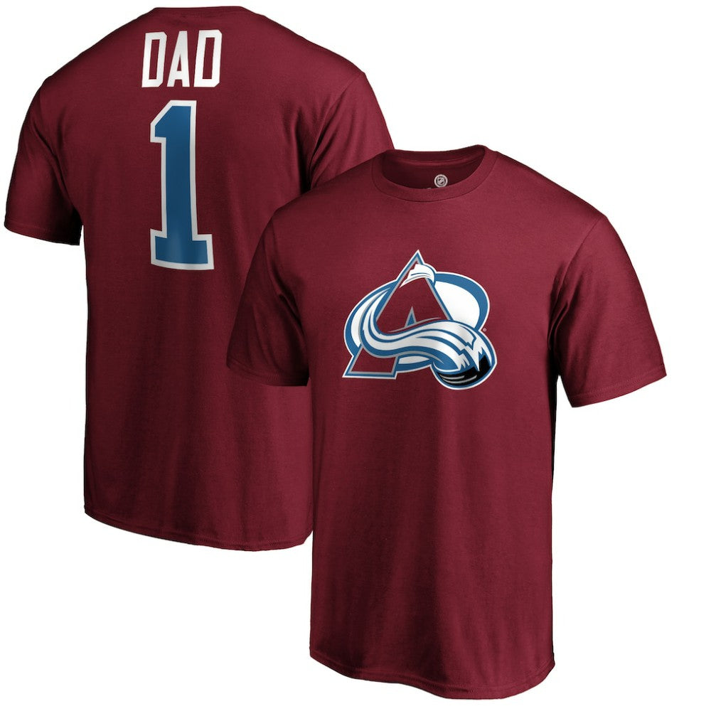 Colorado Avalanche #1 Dad T-Shirt -  NHL T-shirts