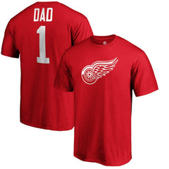 Detroit Red Wings #1 Dad T-Shirt -  NHL T-shirts