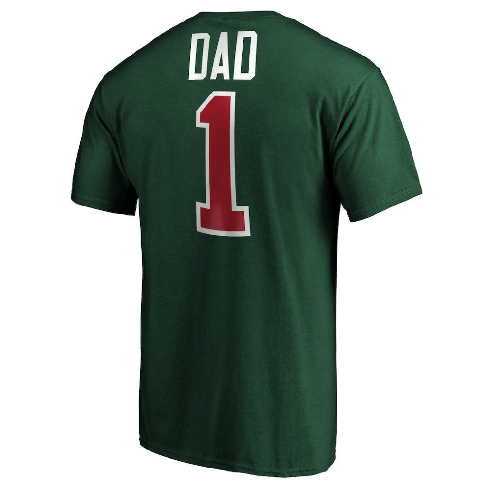 Minnesota Wild #1 Dad T-Shirt -  NHL T-shirts