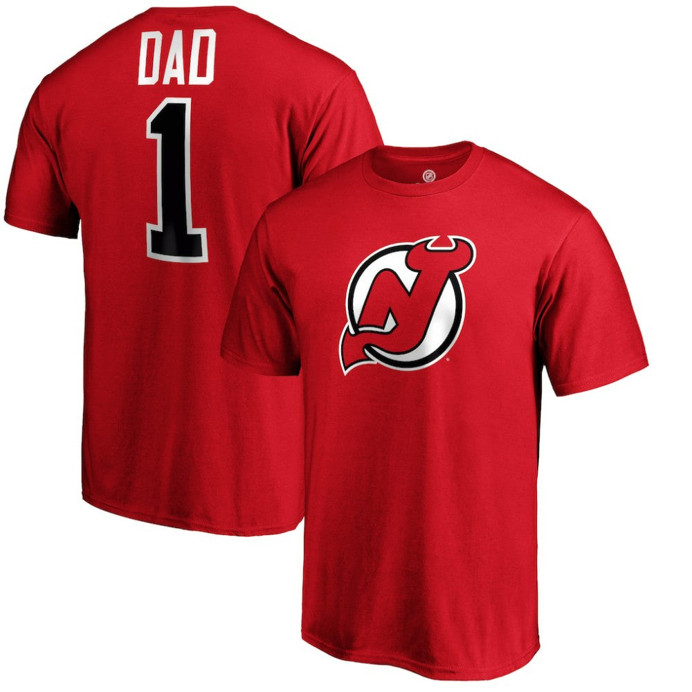 New Jersey Devils #1 Dad T-Shirt -  NHL T-shirts