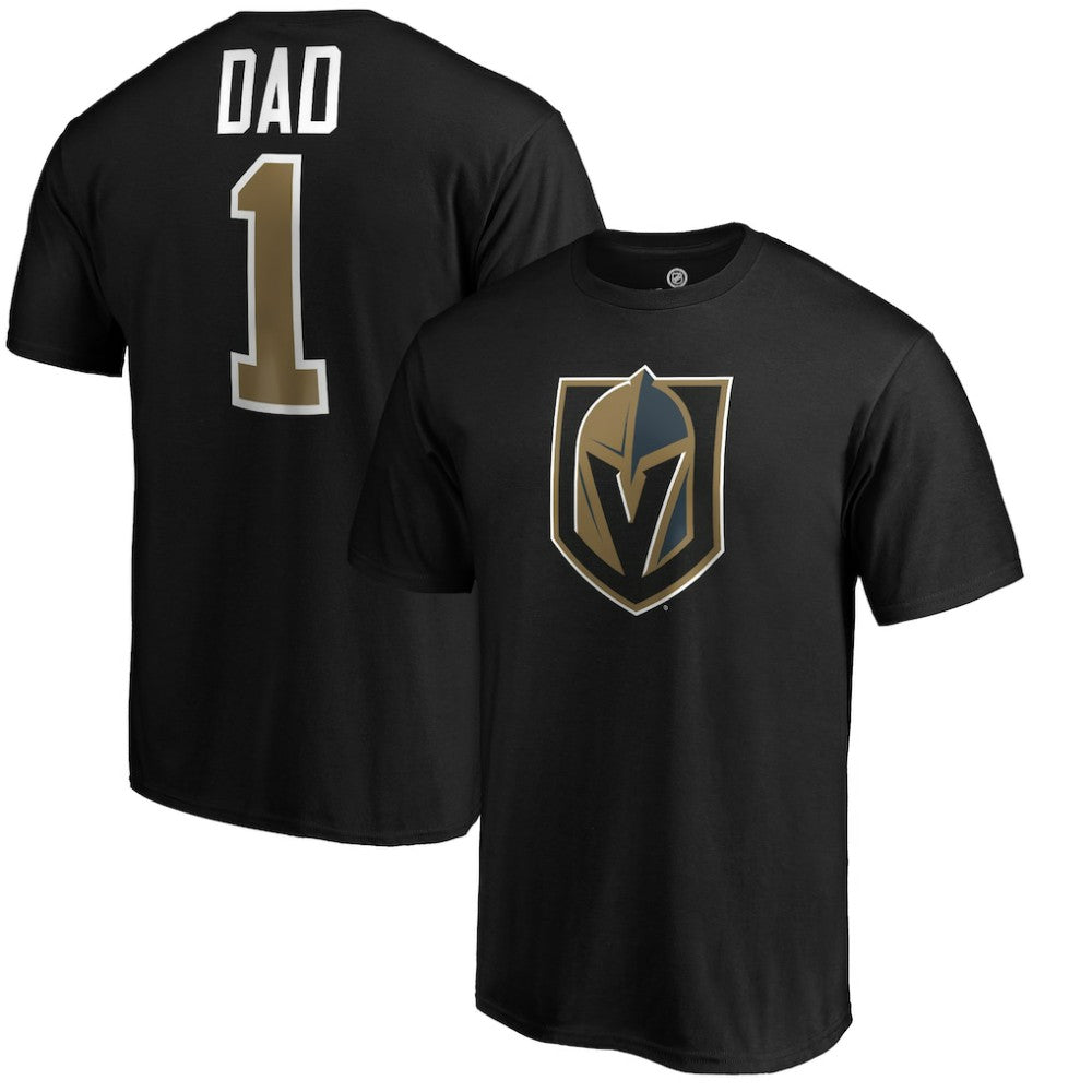 Vegas Golden Knights #1 Dad T-Shirt -  NHL T-shirts