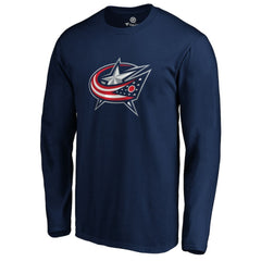 Columbus Blue Jackets #1 Dad Long Sleeve T-Shirt -  NHL T-shirts