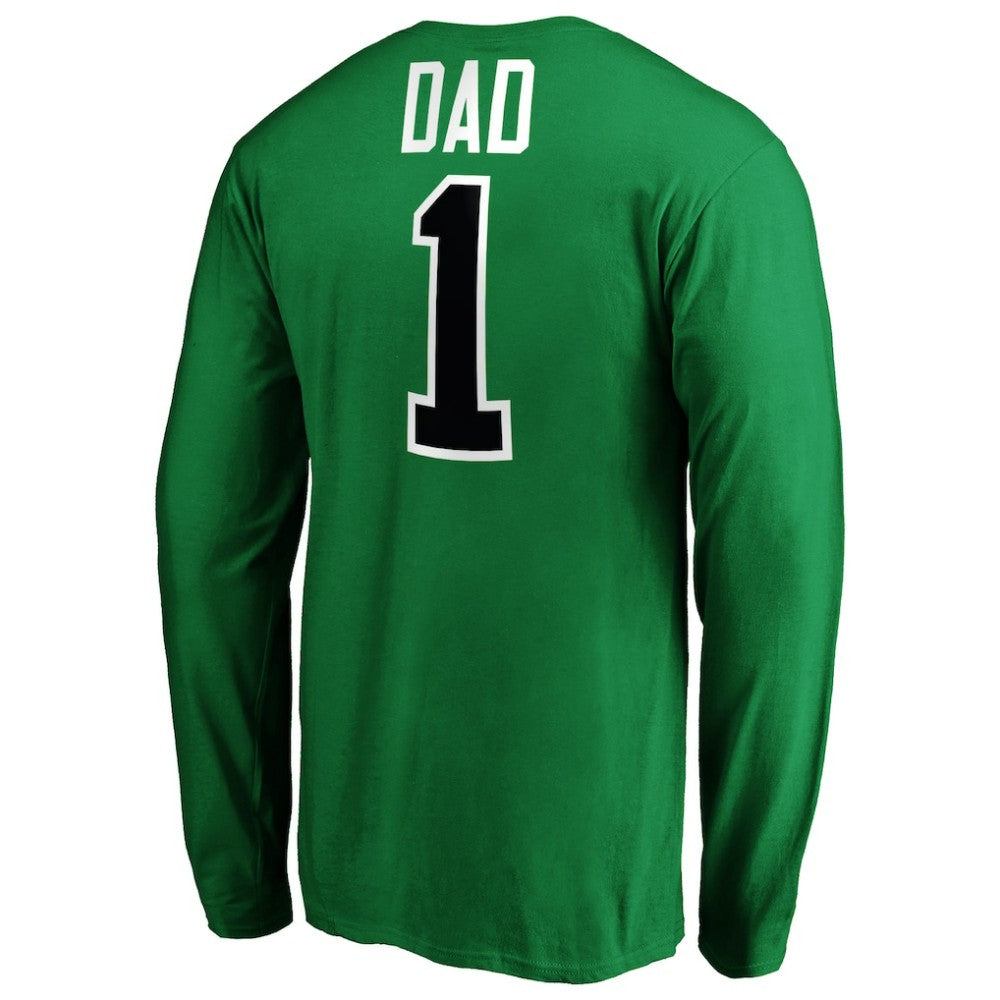 Dallas Stars #1 Dad Long Sleeve T-Shirt -  NHL T-shirts