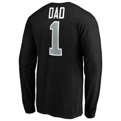 Los Angeles Kings #1 Dad Long Sleeve T-Shirt -  NHL T-shirts