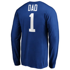 St. Louis Blues #1 Dad Long Sleeve T-Shirt -  NHL T-shirts