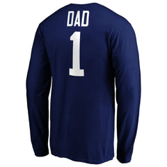 Toronto Maple Leafs #1 Dad Long Sleeve T-Shirt -  NHL T-shirts