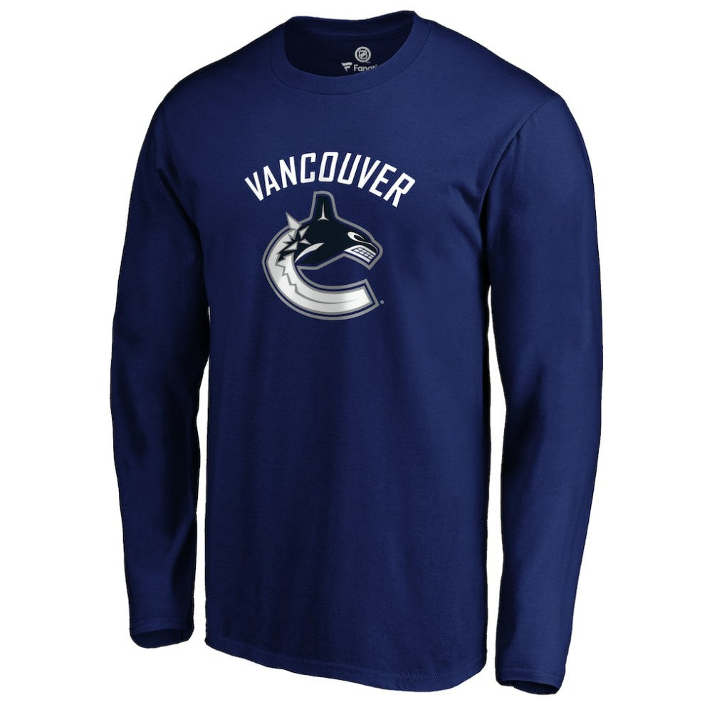 Vancouver Canucks #1 Dad Long Sleeve T-Shirt -  NHL T-shirts
