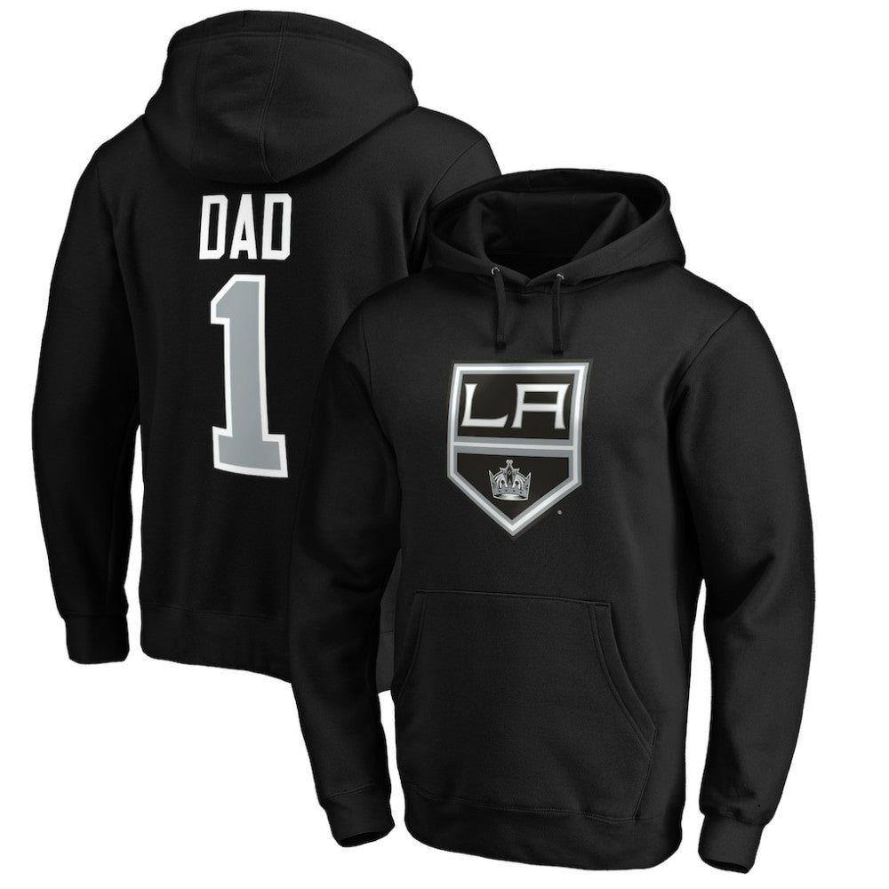 Los Angeles Kings #1 Dad Pullover Hoodie -  NHL Hoodies