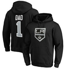 Los Angeles Kings #1 Dad Pullover Hoodie -  NHL Hoodies