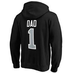 Los Angeles Kings #1 Dad Pullover Hoodie -  NHL Hoodies