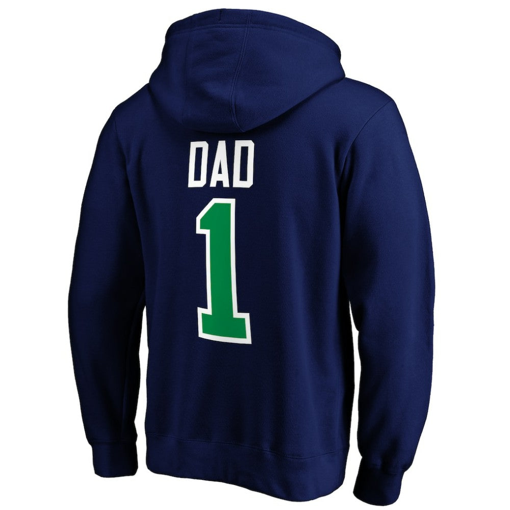 Vancouver Canucks #1 Dad Pullover Hoodie -  NHL Hoodies